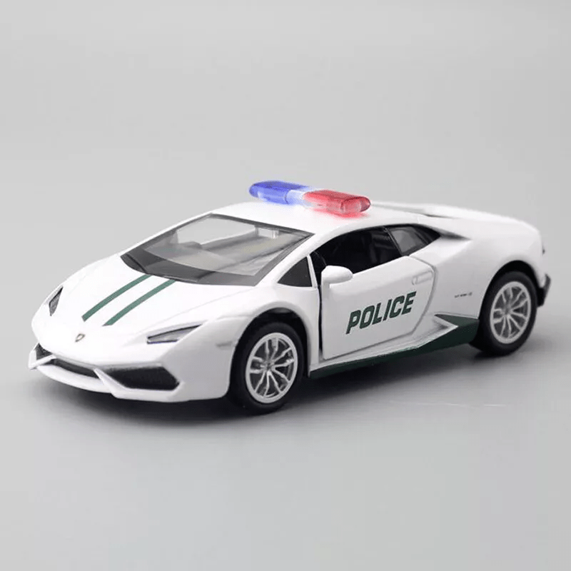 Lamborghini Huracan Police Diecast Car Toy