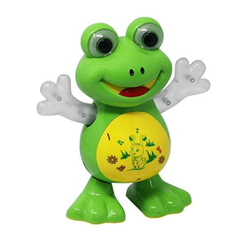 Musical Dancing Frog with Vibrant Lightening