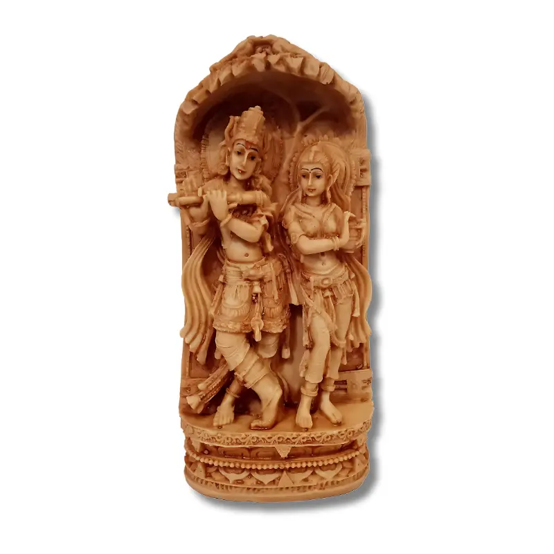 Polyresin Radha Krishna Statue