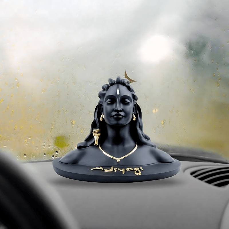 Adiyogi Shiva Statue Car Dash Board Pooja & Gift, Mahadev Murti 2