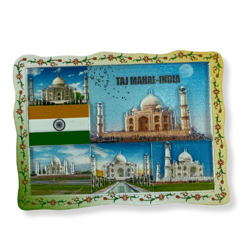 Taj Mahal India Resin 3D fridge Magnet ( FM35 )