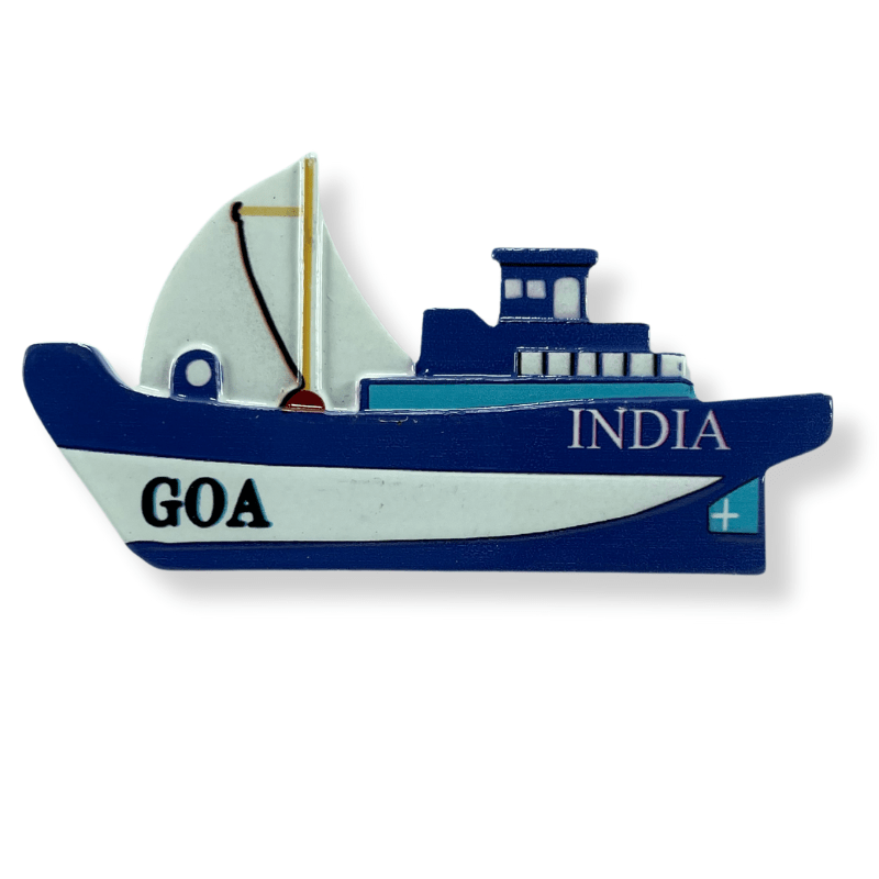 Fridge Magnet Machine Printed Resin Goa India Souvenir