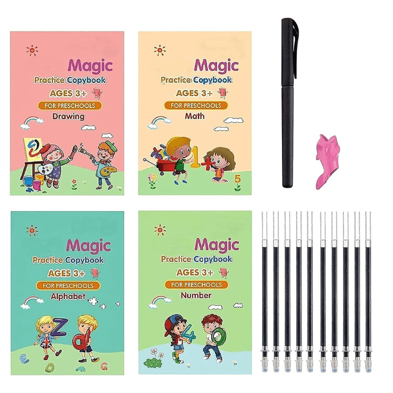 Sank Magic Practice Copybook Kids Book