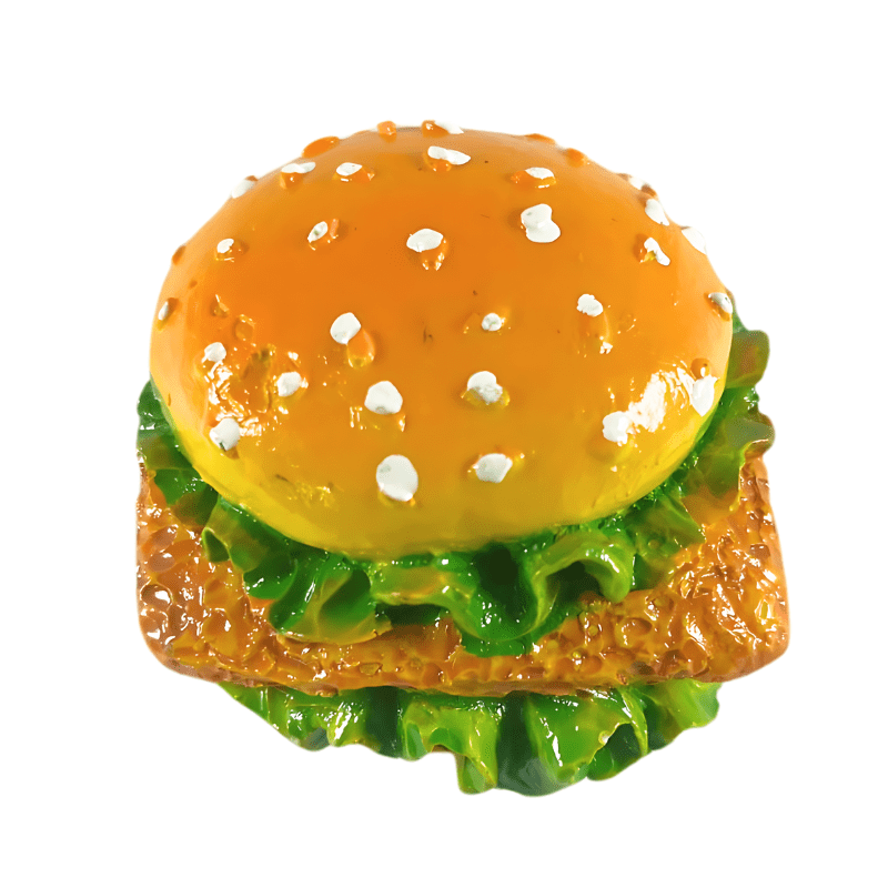 Burger Tikki With Capsicum Fridge Magnet (3)