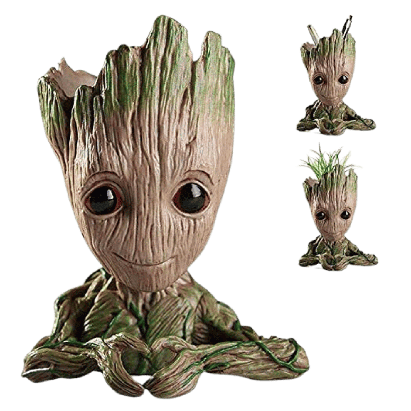 Groot Flower Pot with Hand Heart Shape RM1