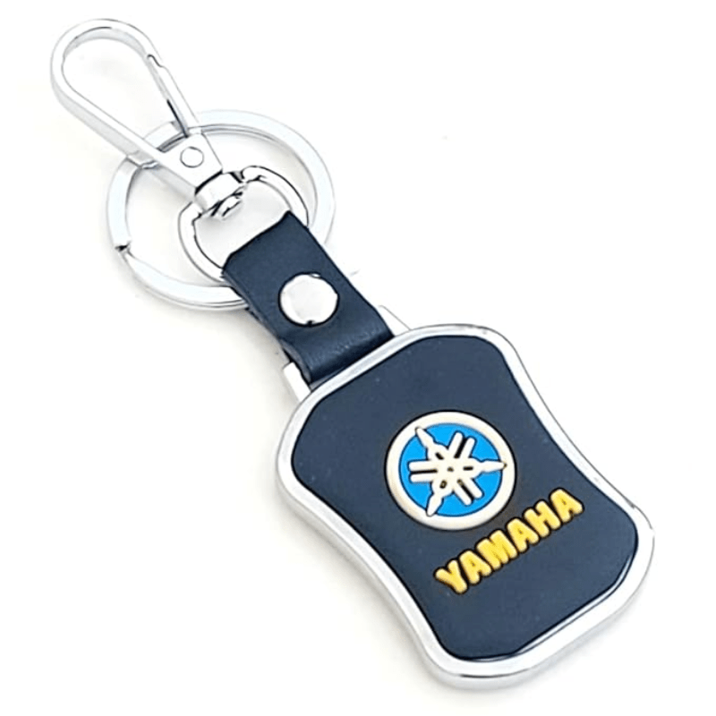 Leather Keychain For Yamaha