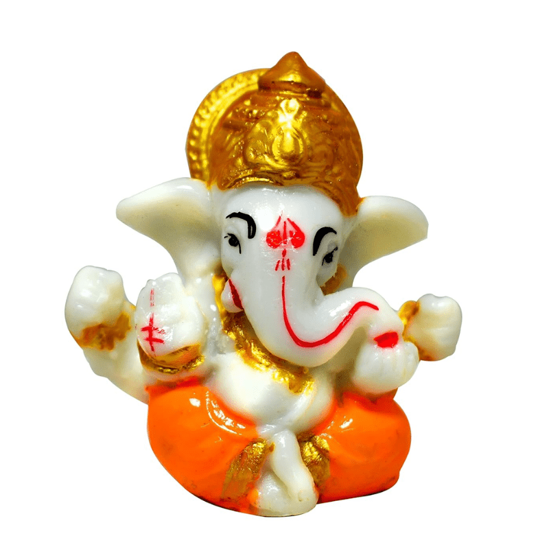 Lord Ganesha Idol in Marble Material (5)