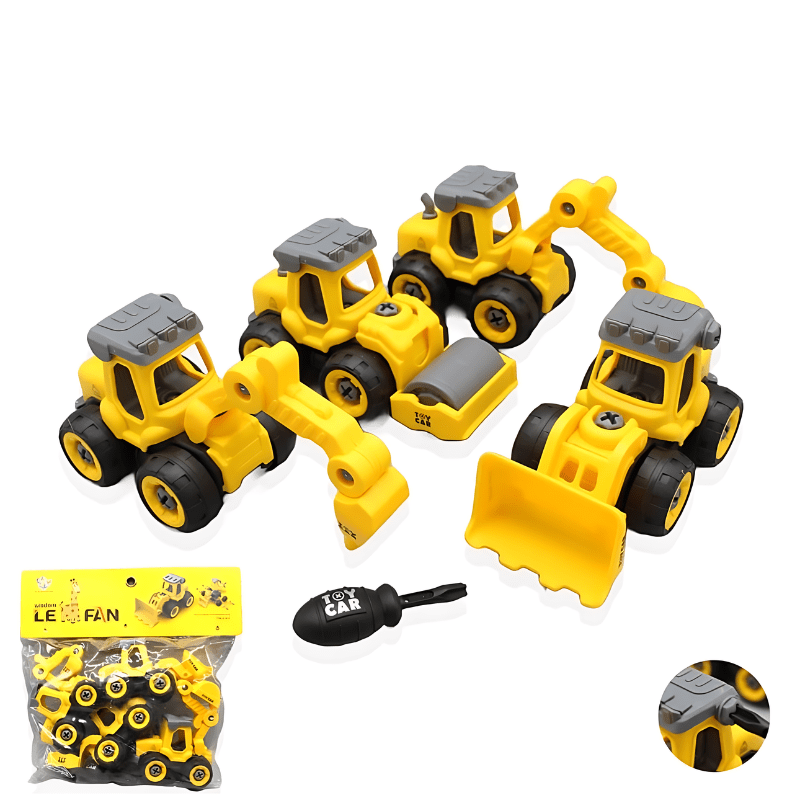 Removable and Assembling Trucks Puzzle Toy