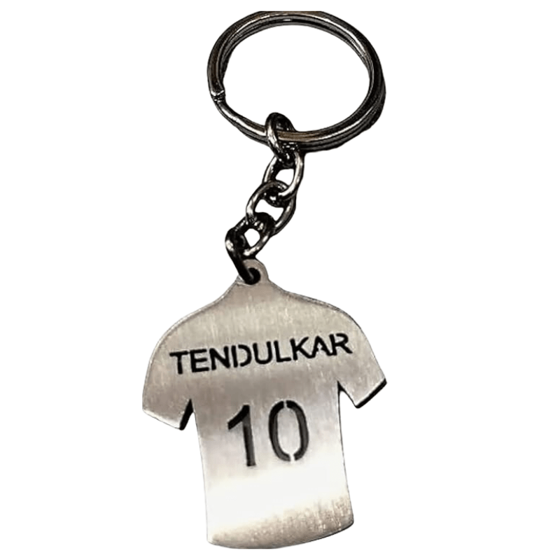 Tendulkar cricket Jersey metal keychain for boys K23(1)