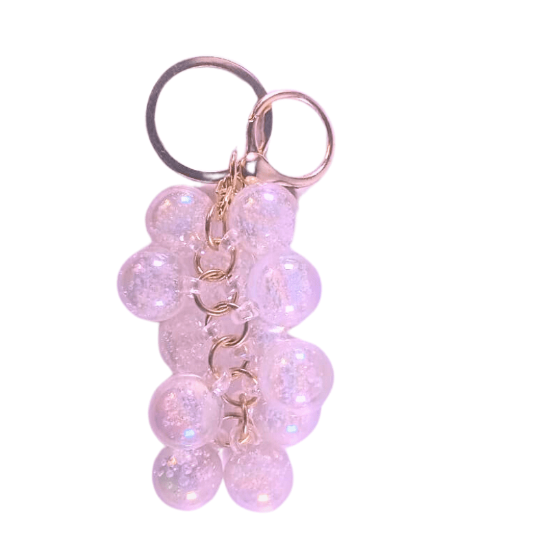 Grape girl string keychain k86